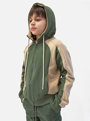 Толстовка с фирменным рукавом KIDS-4