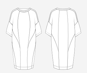 Платье-футболка ДЕЙЗИ-7
