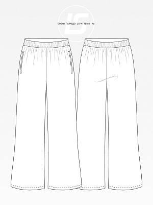 Брюки ПАЛАЦЦО-1