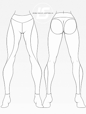 Лосины PUSH-UP-1